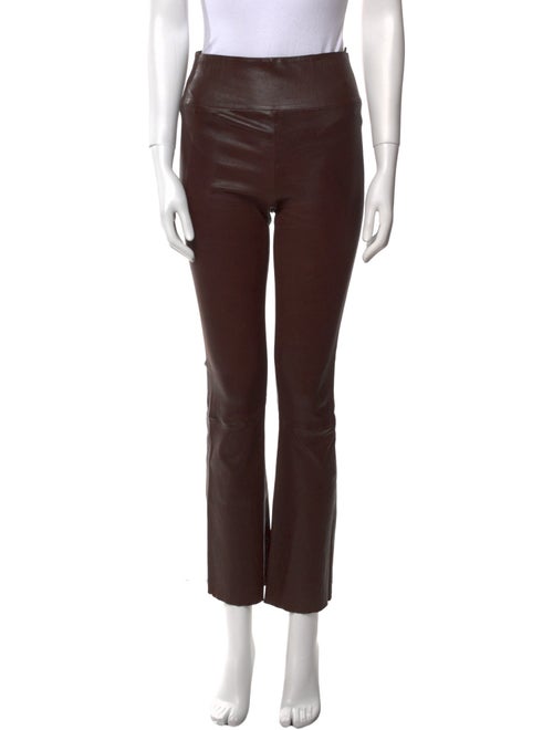 SPRWMN Leather Straight Leg Pants