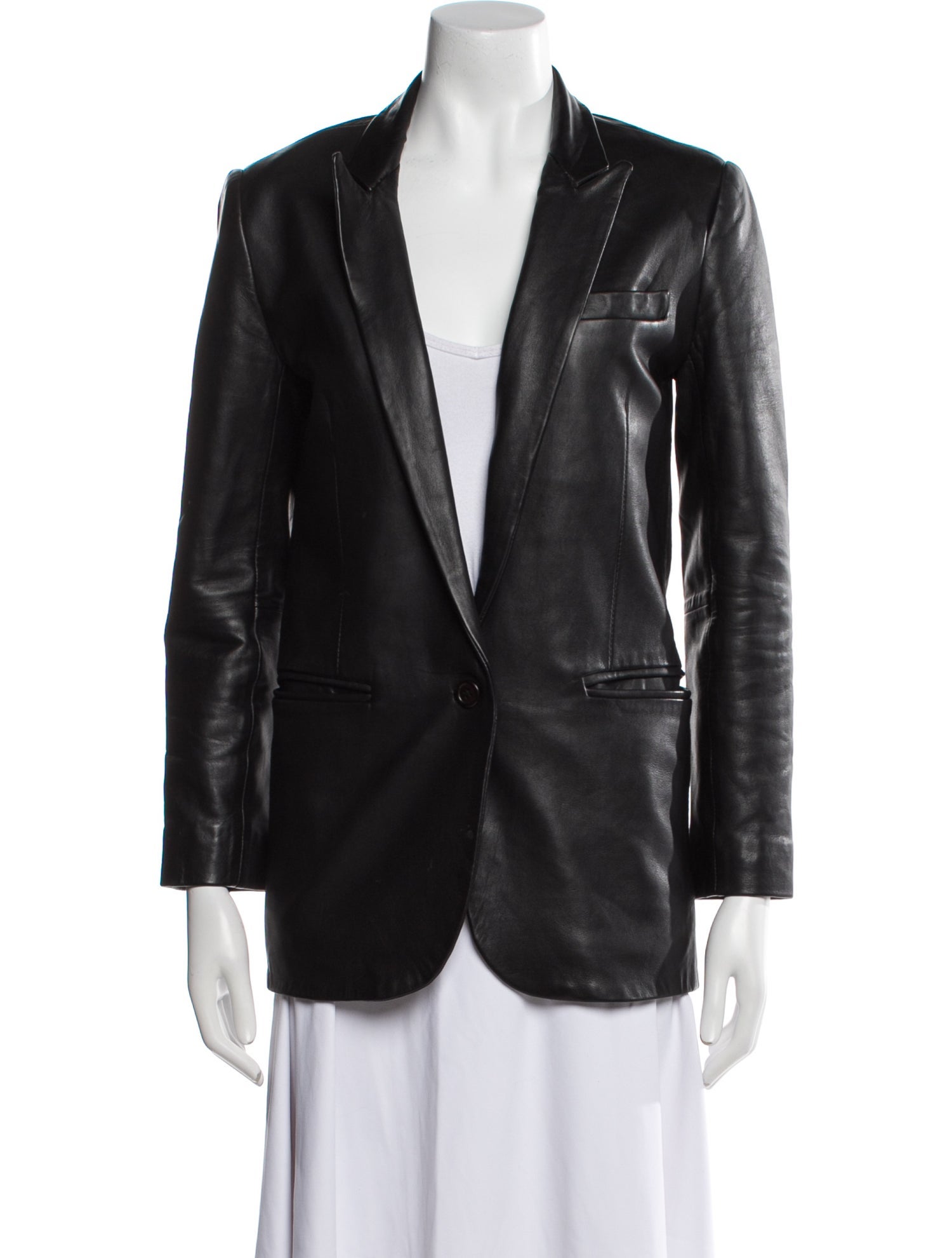 SPRWMN Leather Blazer