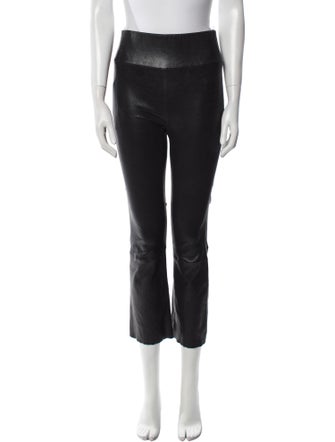 SPRWMN Leather Straight Leg Pants