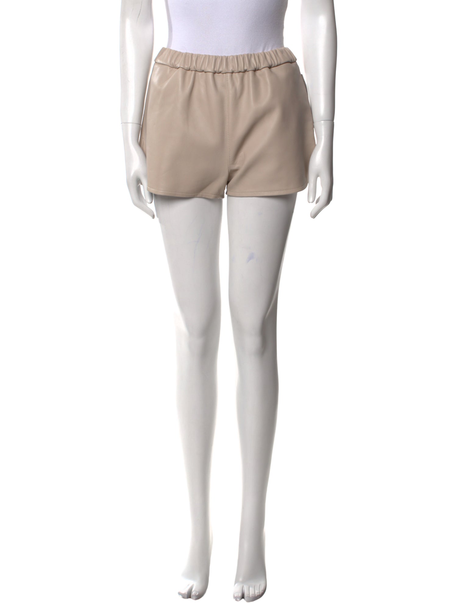 SPRWMN Leather Mini Shorts