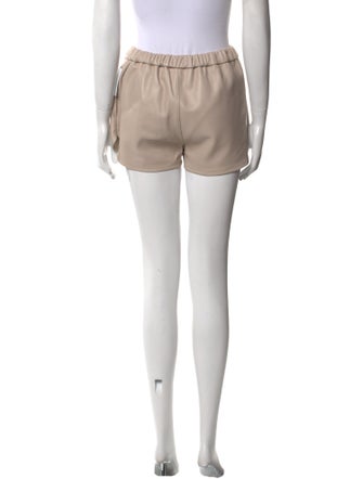 SPRWMN Leather Mini Shorts