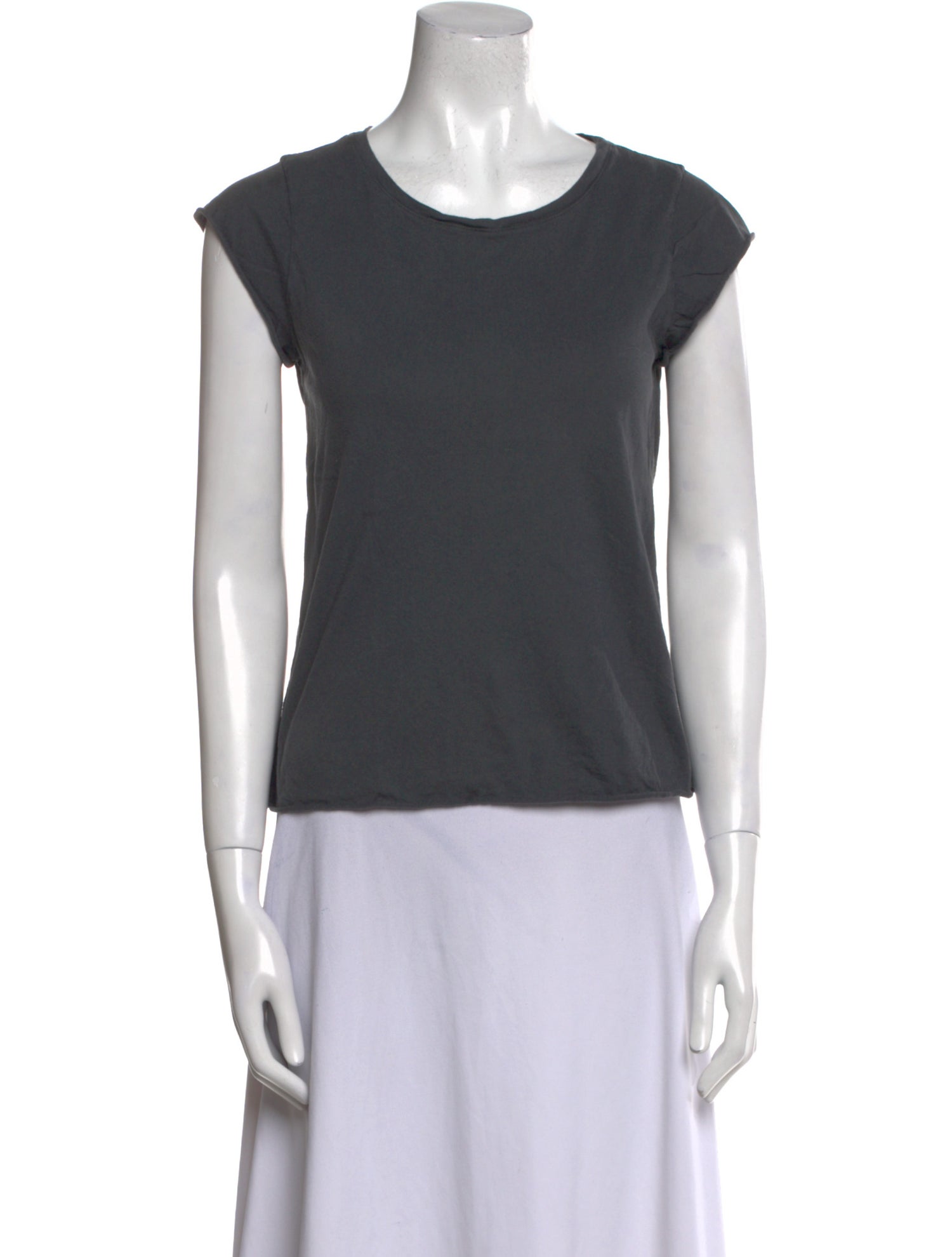 SPRWMN Scoop Neck Short Sleeve T-Shirt