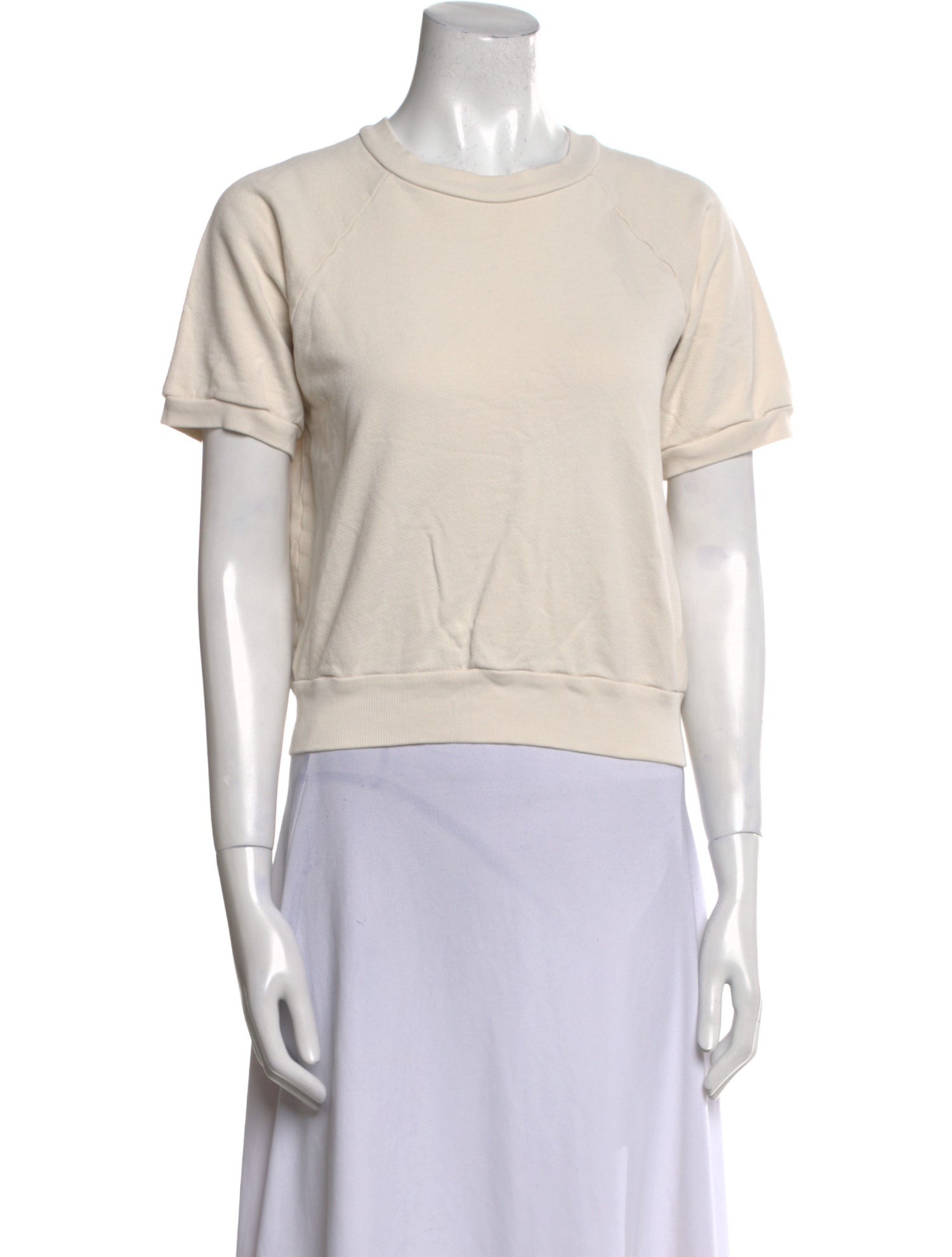 SPRWMN Crew Neck Short Sleeve Sweatshirt