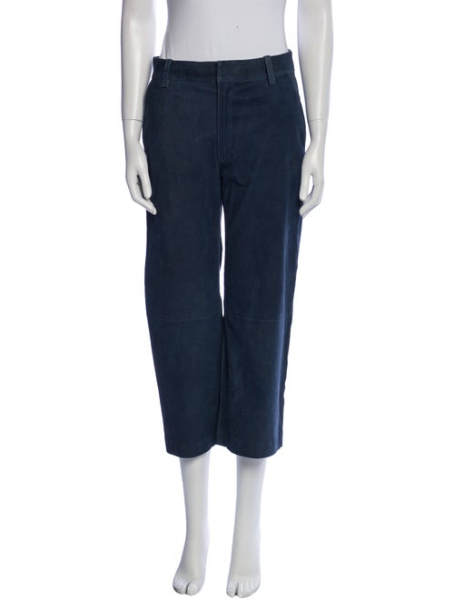 SPRWMN Lamb Leather Wide Leg Pants