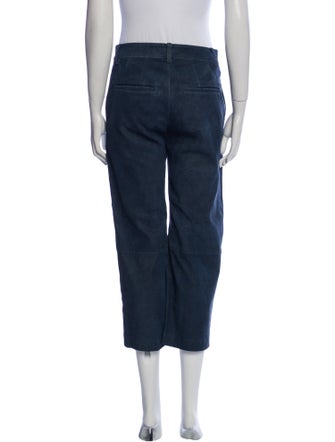 SPRWMN Lamb Leather Wide Leg Pants