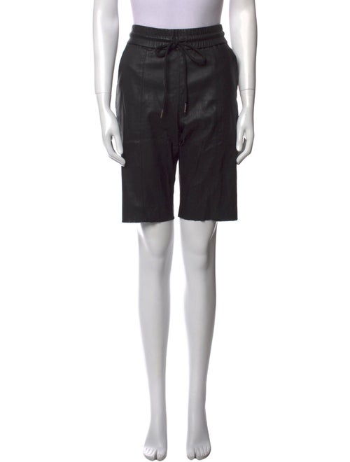 SPRWMN Leather Knee-Length Shorts