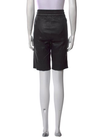SPRWMN Leather Knee-Length Shorts