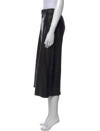 SPRWMN Lamb Leather Wide Leg Pants