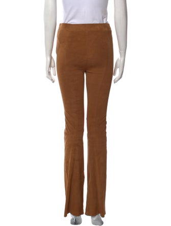 SPRWMN Suede Straight Leg Pants