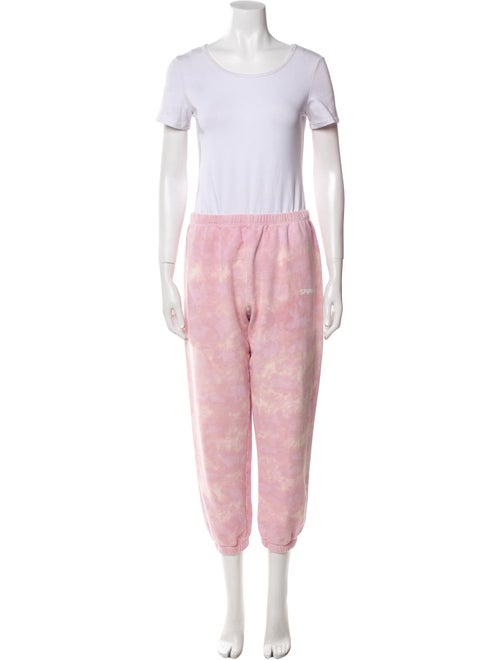 SPRWMN Tie-Dye Print Pant Set