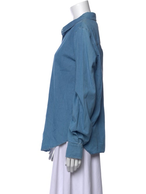 SPRWMN Long Sleeve Button-Up Top