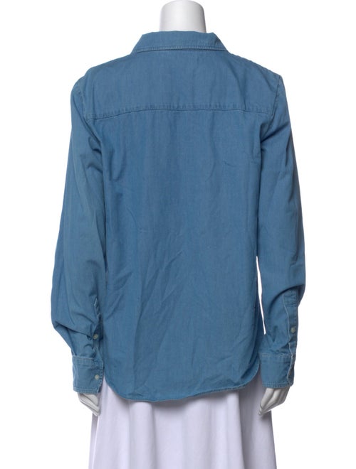 SPRWMN Long Sleeve Button-Up Top