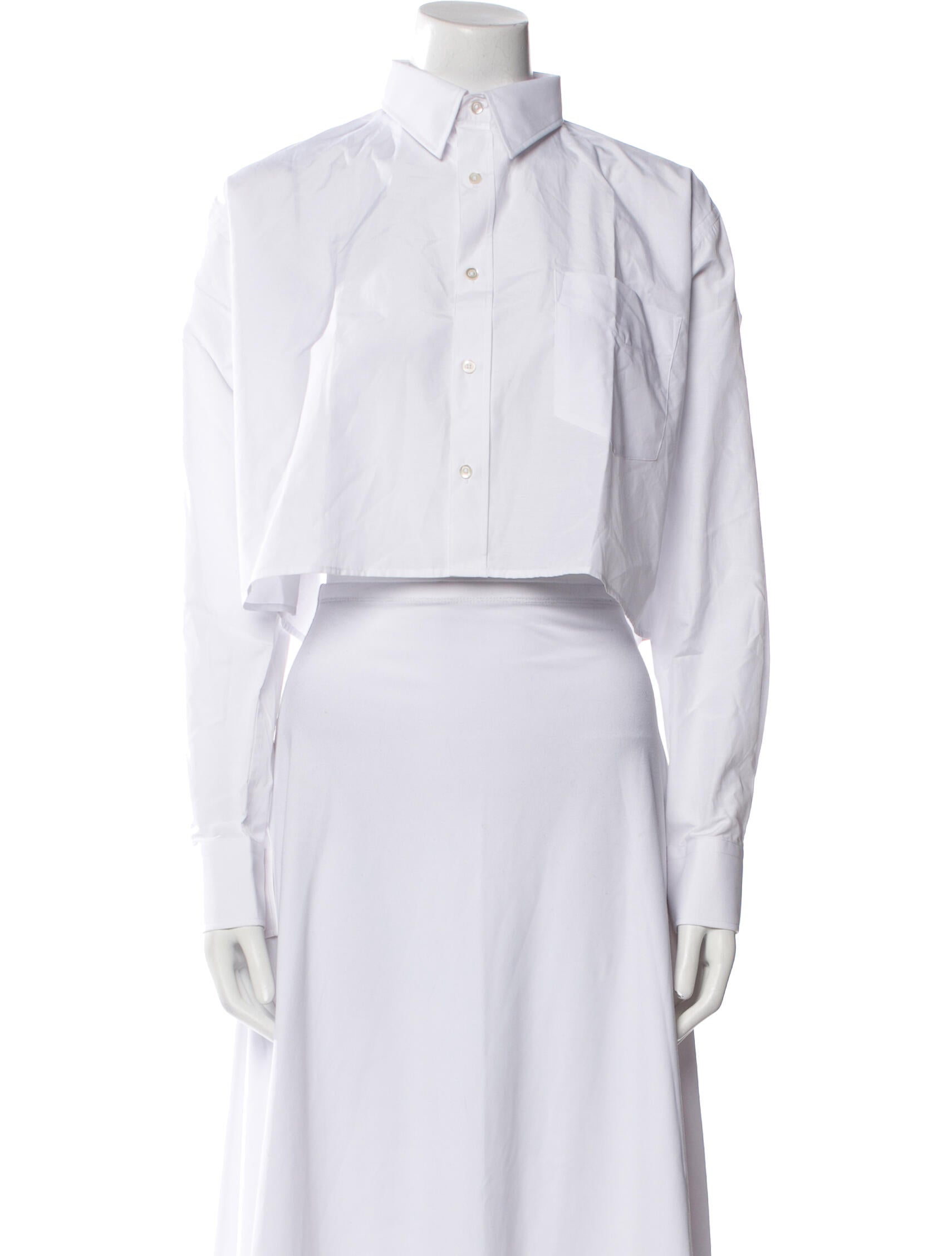 SPRWMN Long Sleeve Crop Top w/ Tags