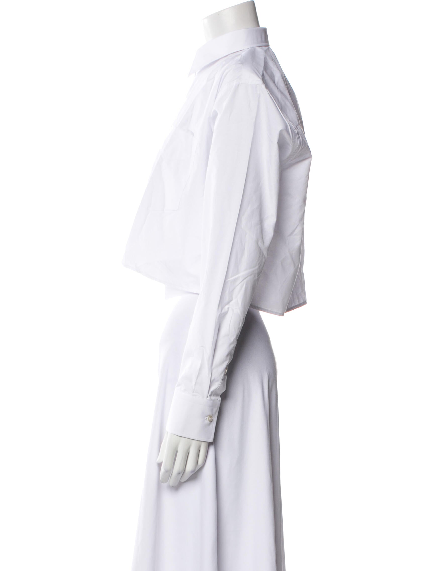 SPRWMN Long Sleeve Crop Top w/ Tags