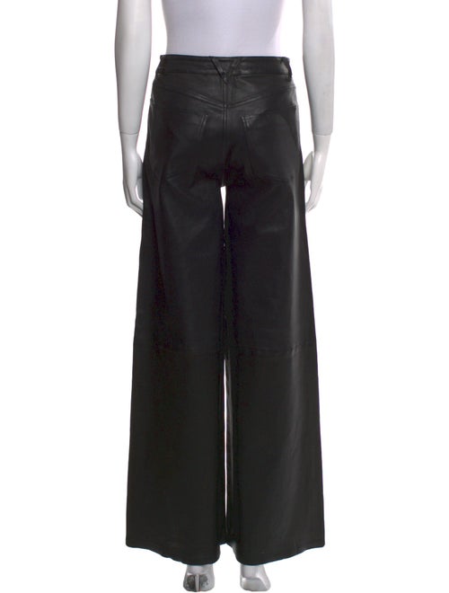 SPRWMN Leather Wide Leg Pants