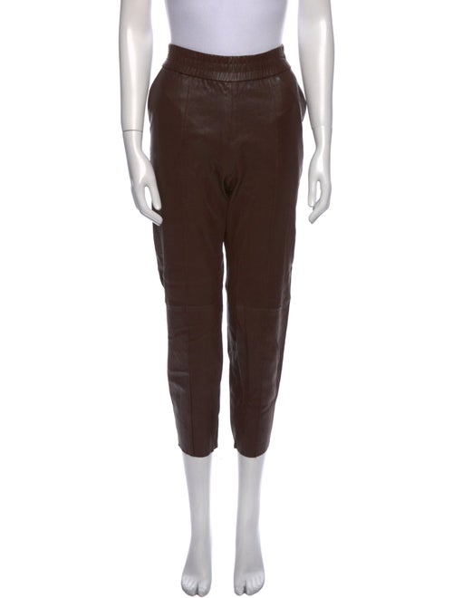 SPRWMN Leather Straight Leg Pants