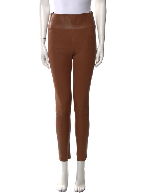 SPRWMN Leather Skinny Leg Pants