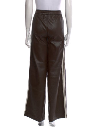 SPRWMN Lamb Leather Wide Leg Pants