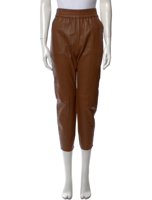 SPRWMN Leather Straight Leg Pants