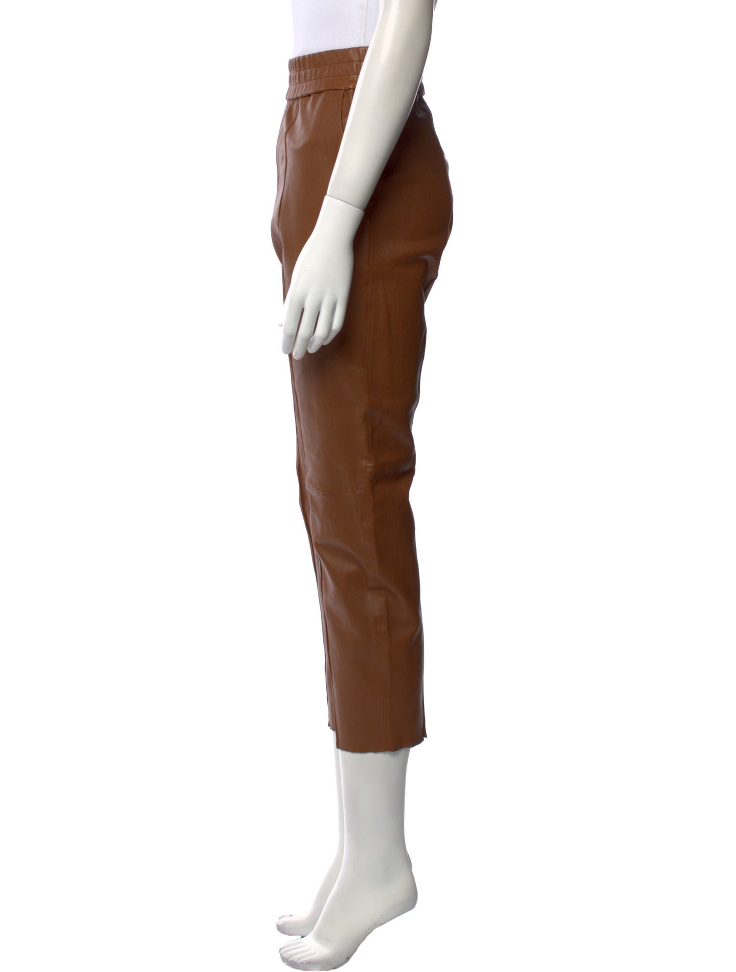 SPRWMN Leather Straight Leg Pants