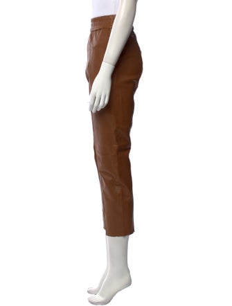 SPRWMN Leather Straight Leg Pants