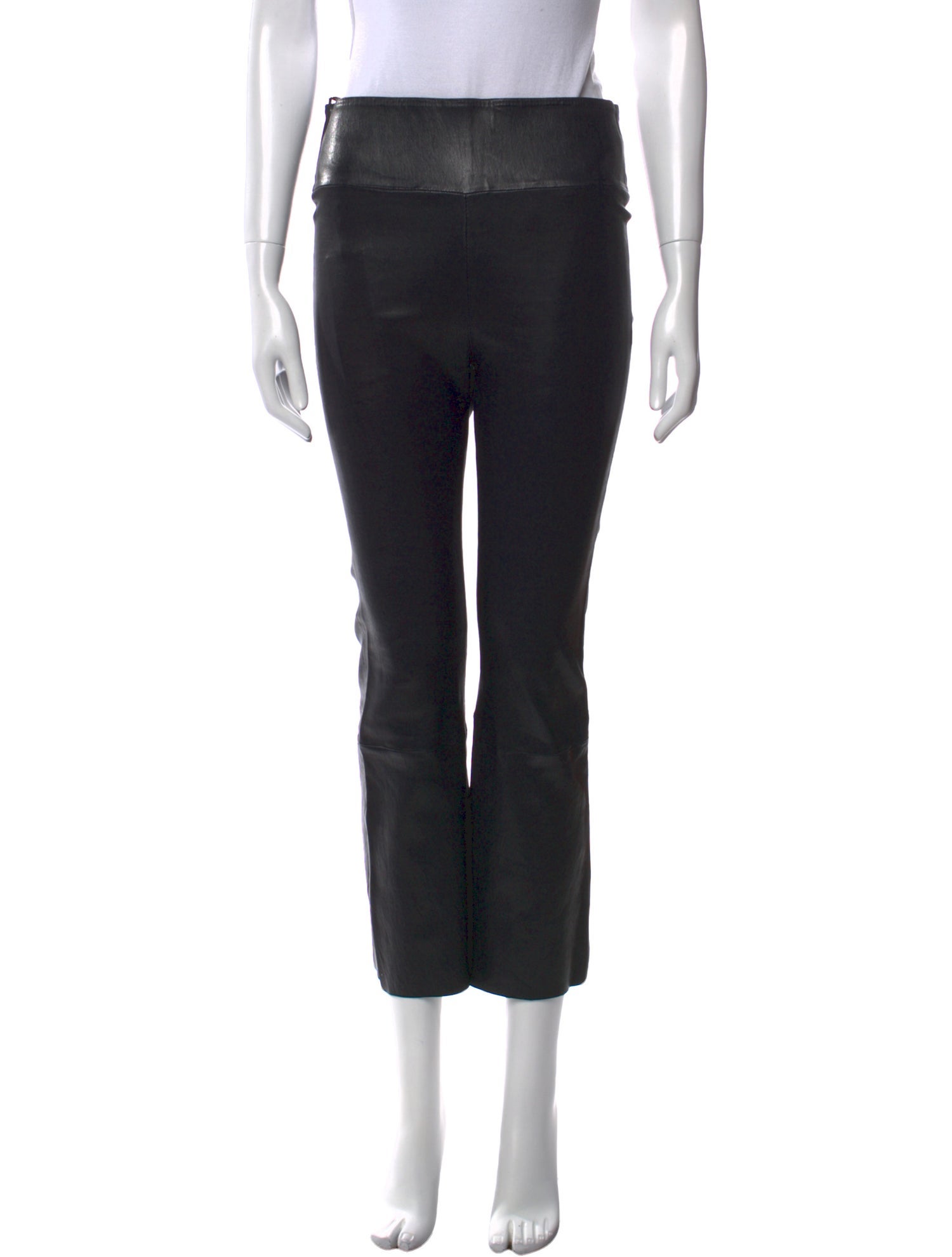 SPRWMN Leather Wide Leg Pants