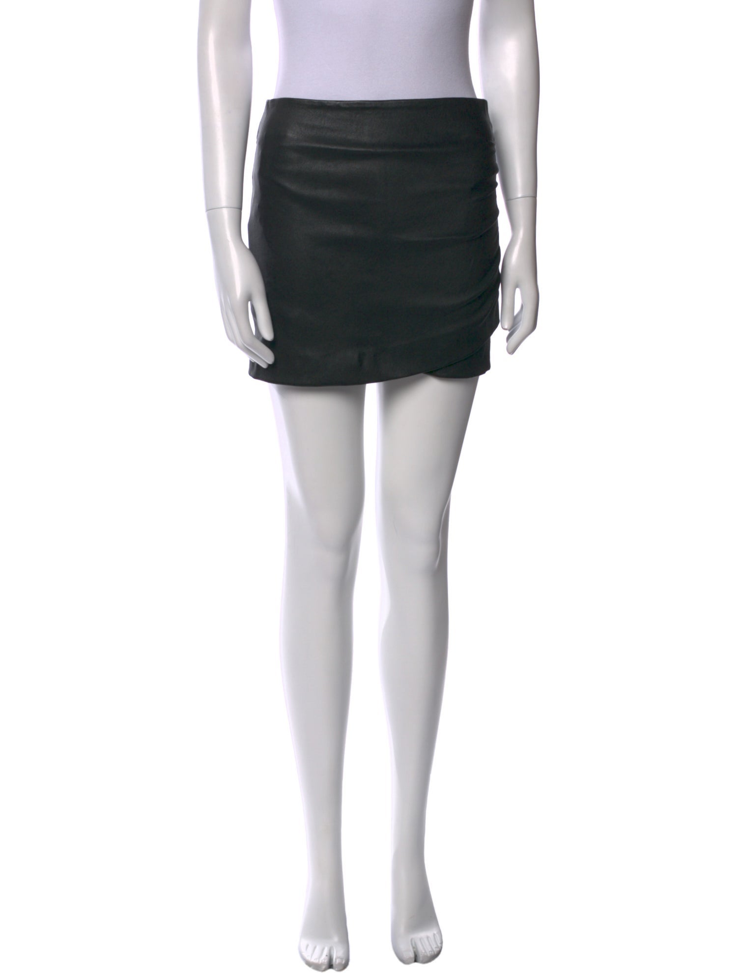 SPRWMN Leather Mini Skirt