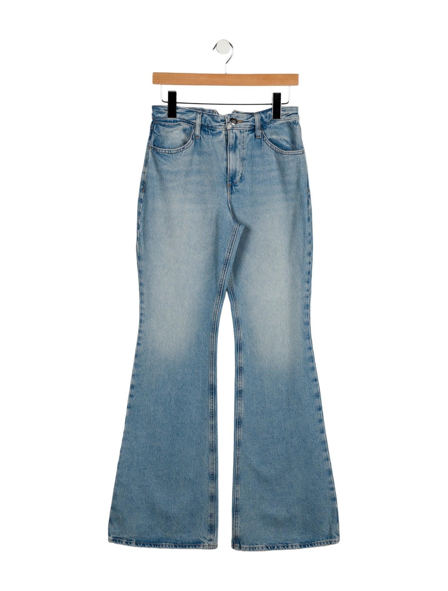 SPRWMN Mid-Rise Wide Leg Jeans
