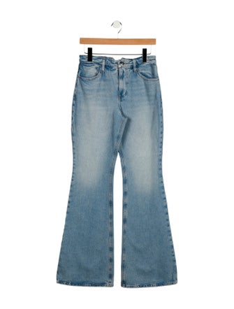 SPRWMN Mid-Rise Wide Leg Jeans