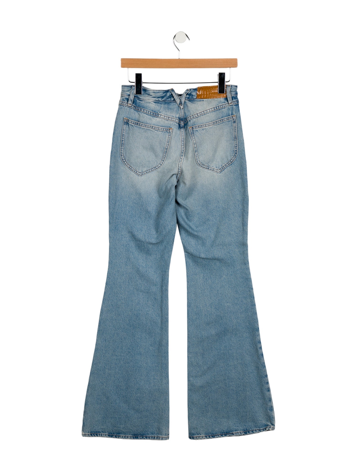 SPRWMN Mid-Rise Wide Leg Jeans