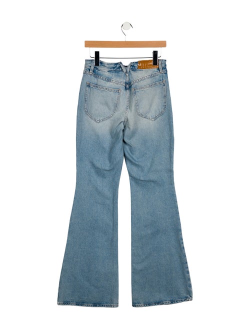 SPRWMN Mid-Rise Wide Leg Jeans