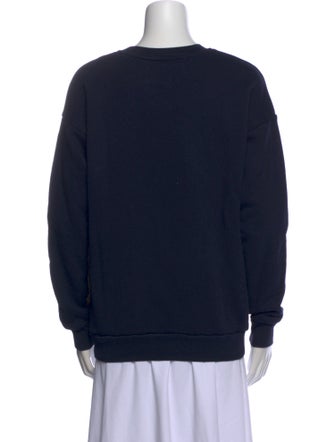 SPRWMN Graphic Print Crew Neck Sweatshirt