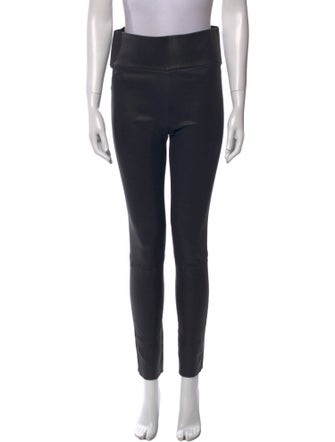 SPRWMN Lamb Leather Straight Leg Pants