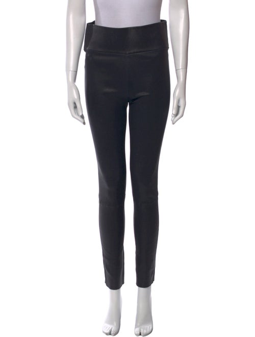 SPRWMN Lamb Leather Straight Leg Pants