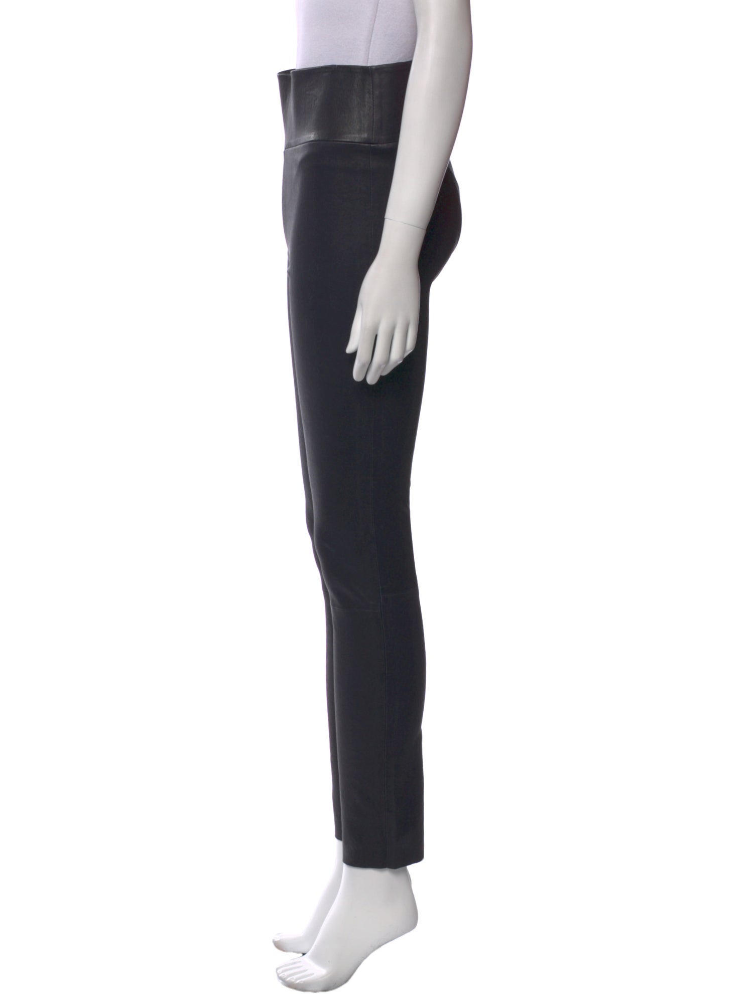SPRWMN Lamb Leather Straight Leg Pants