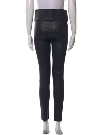 SPRWMN Lamb Leather Straight Leg Pants