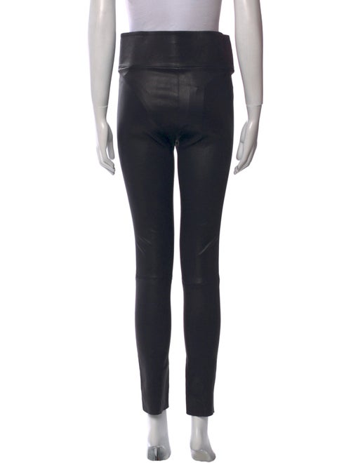 SPRWMN Lamb Leather Straight Leg Pants