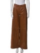 SPRWMN Leather Wide Leg Pants