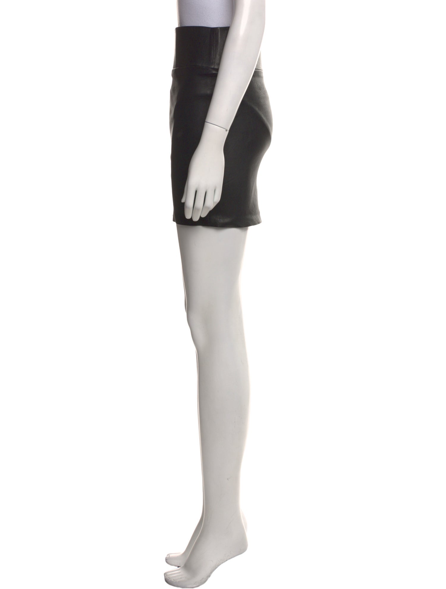 SPRWMN Leather Mini Skirt