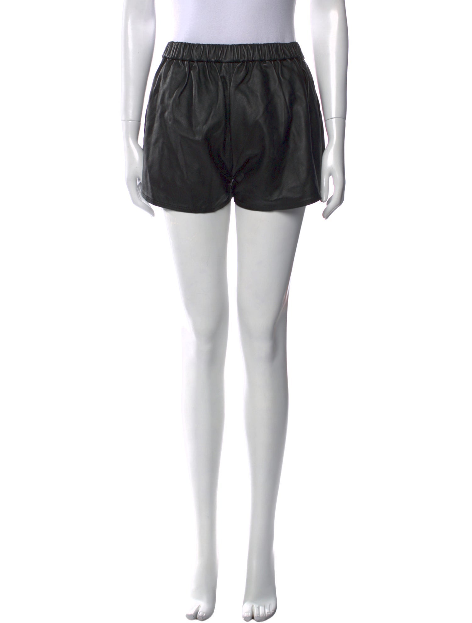 SPRWMN Leather Mini Shorts