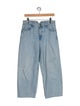 SPRWMN Mid-Rise Wide Leg Jeans