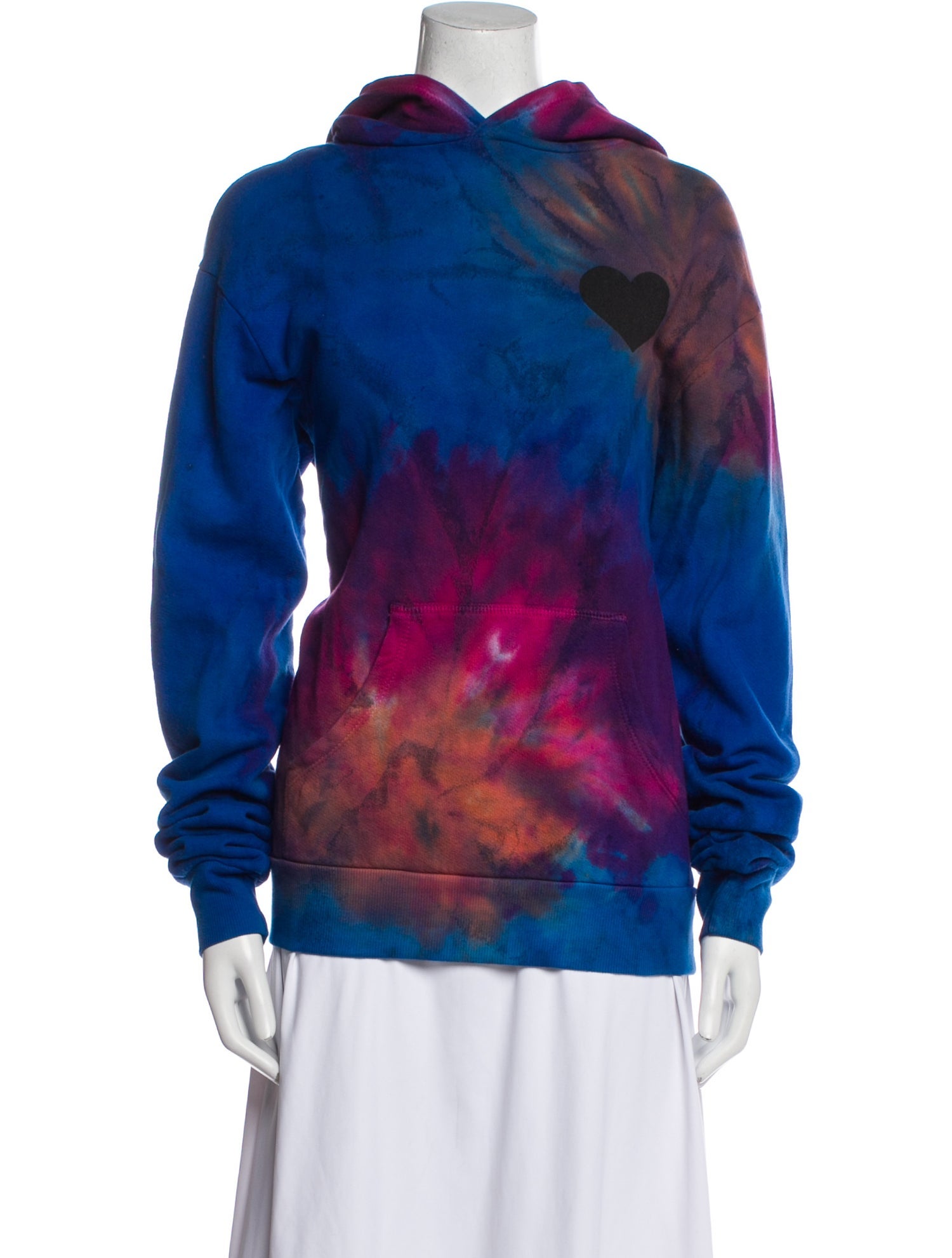 SPRWMN Tie-Dye Print Crew Neck Sweatshirt