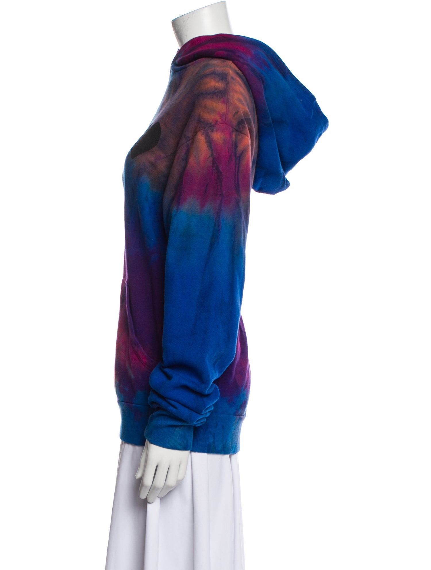 SPRWMN Tie-Dye Print Crew Neck Sweatshirt