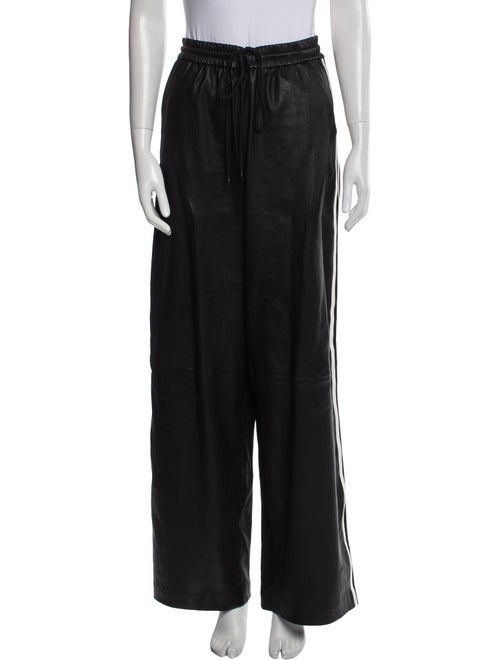 SPRWMN Lamb Leather Wide Leg Pants