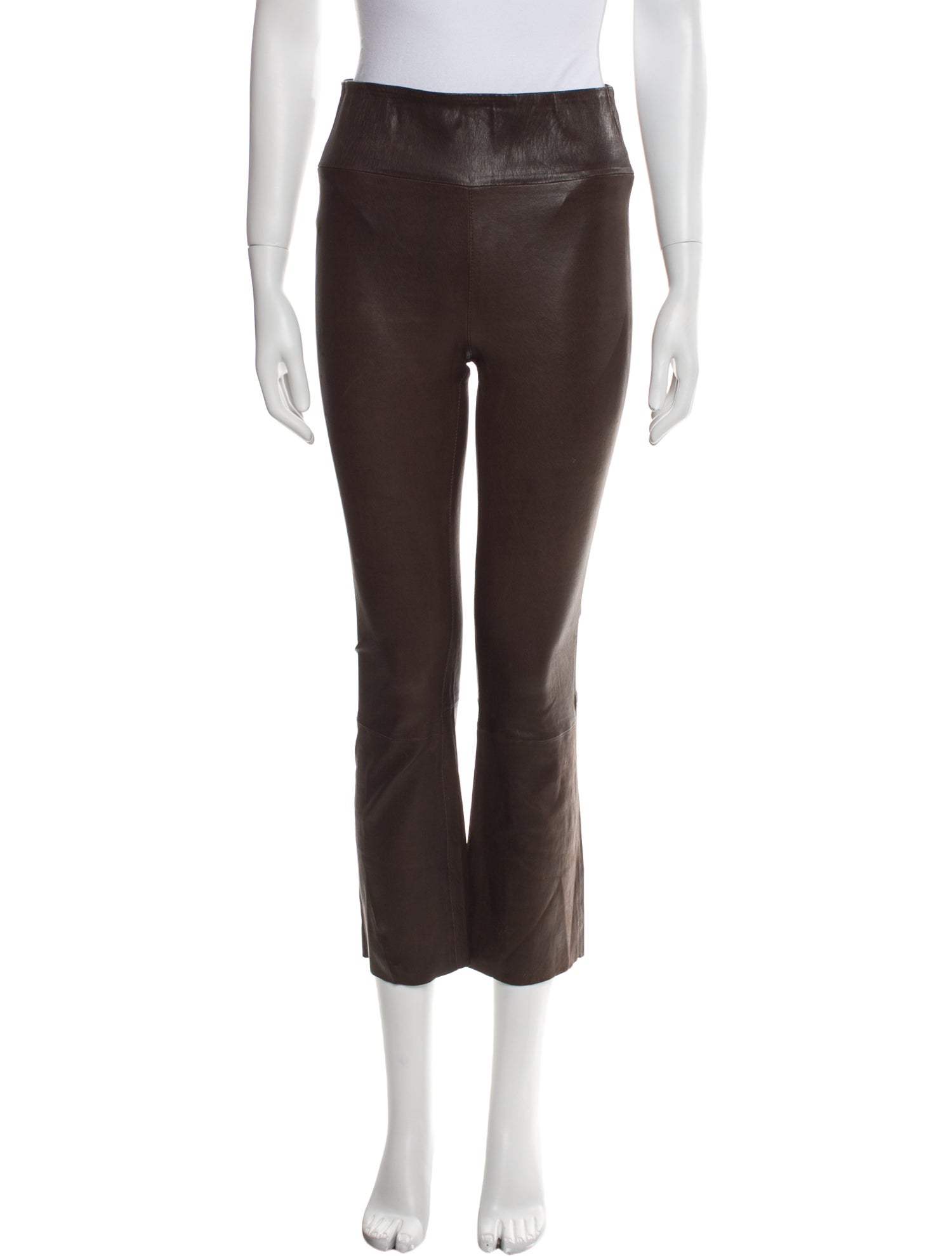 SPRWMN Leather Straight Leg Pants