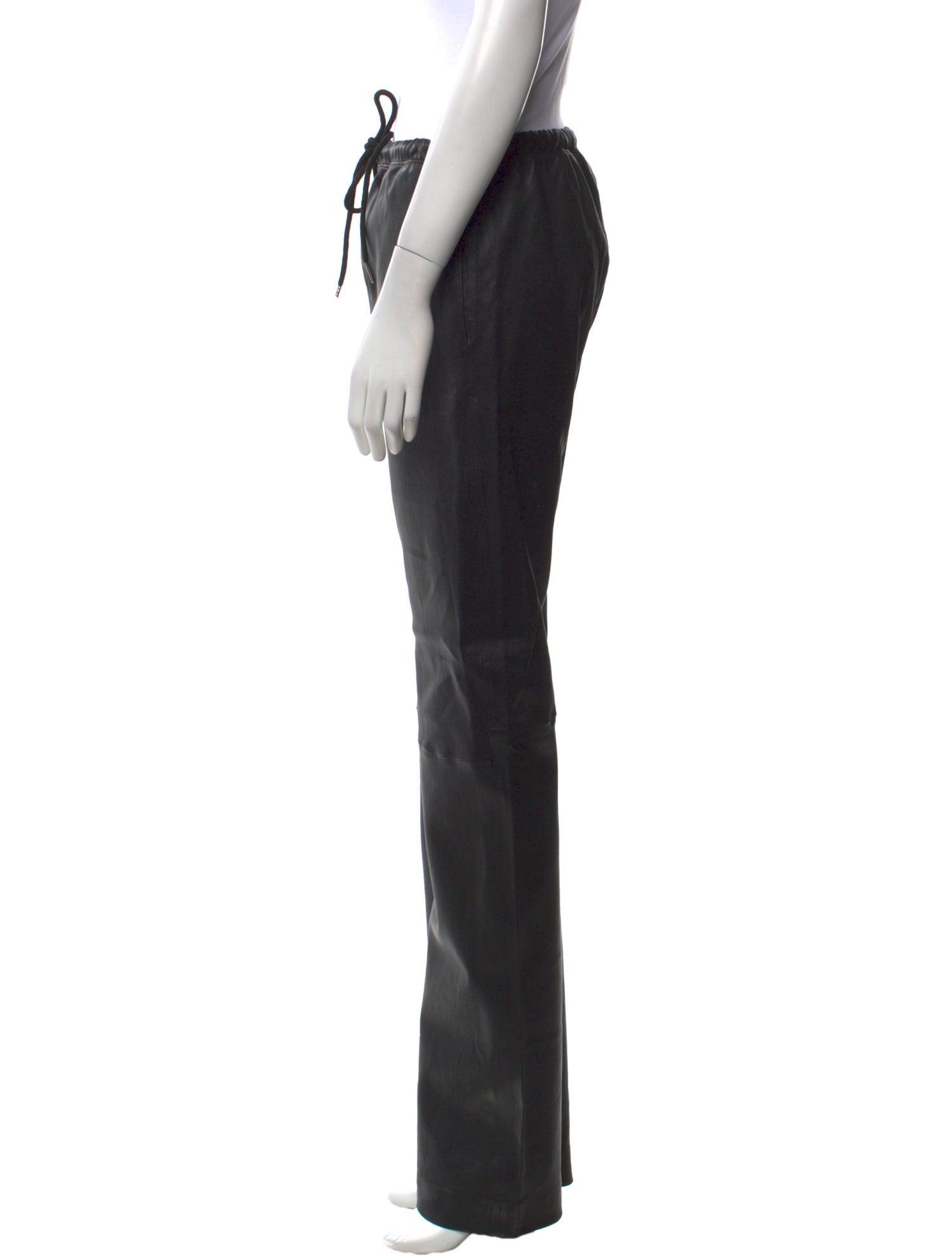 SPRWMN Lamb Leather Wide Leg Pants w/ Tags