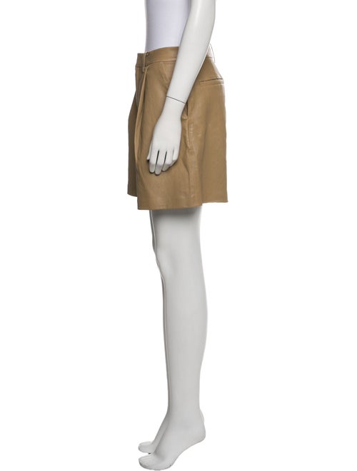 SPRWMN Lamb Leather Knee-Length Shorts