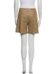 SPRWMN Lamb Leather Knee-Length Shorts