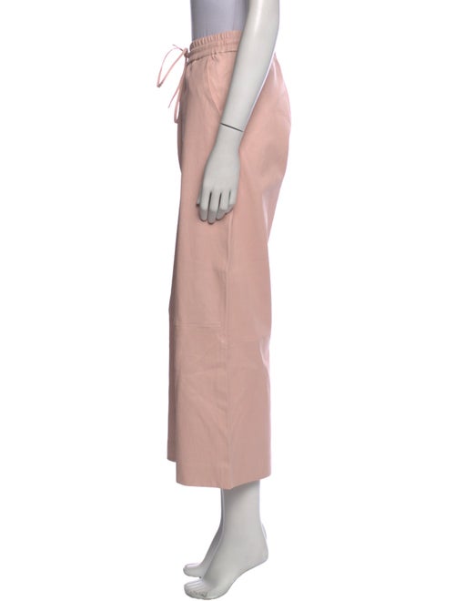 SPRWMN Lamb Leather Wide Leg Pants