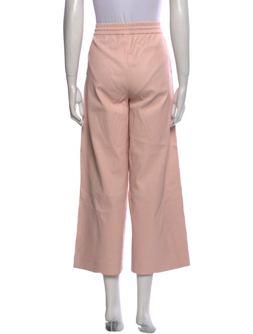 SPRWMN Lamb Leather Wide Leg Pants